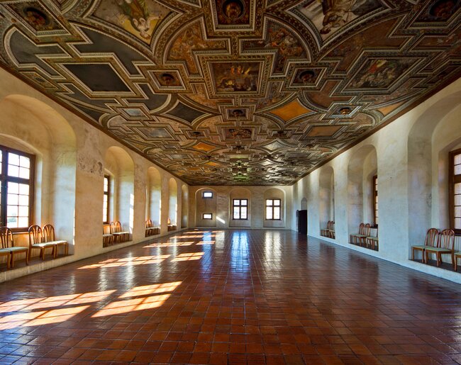 Vodní hrad Švihov - Galerie - Taneční sál Vodní hrad Švihov - Galerie - Taneční sál