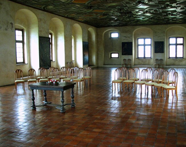 Svatby - hrad Švihov - taneční sál