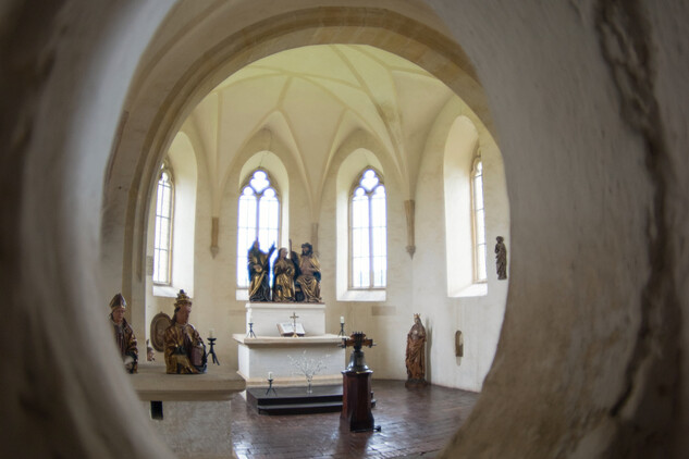 Hrad Švihov: Nový zvon vystavený v hradní kapli