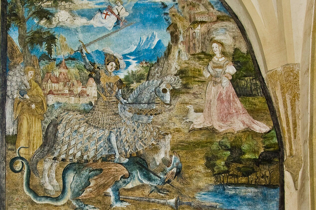 Vodní hrad Švihov - Galerie - Kaple (malba)