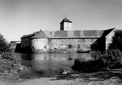 Hrad Švihov - Historické obrázky - Vodní náhon
