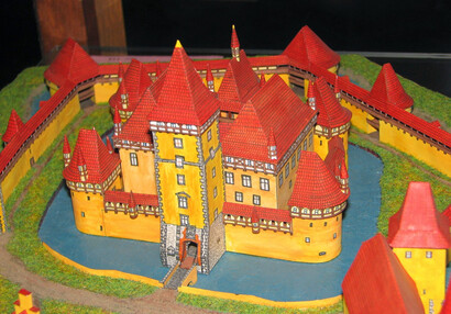 Vodní hrad Švihov - Galerie výstav - Výstava papírových modelů